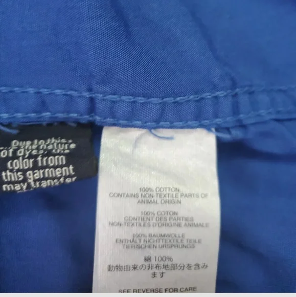 J.Crew Fatigue Hooded Jacket Cobalt blue Sz XS - Picture 8 of 9